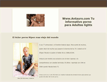 Tablet Screenshot of antauro.com